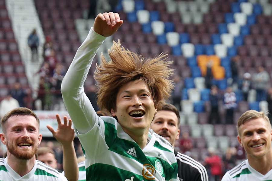 セルティックの古橋亨梧【写真：ロイター】