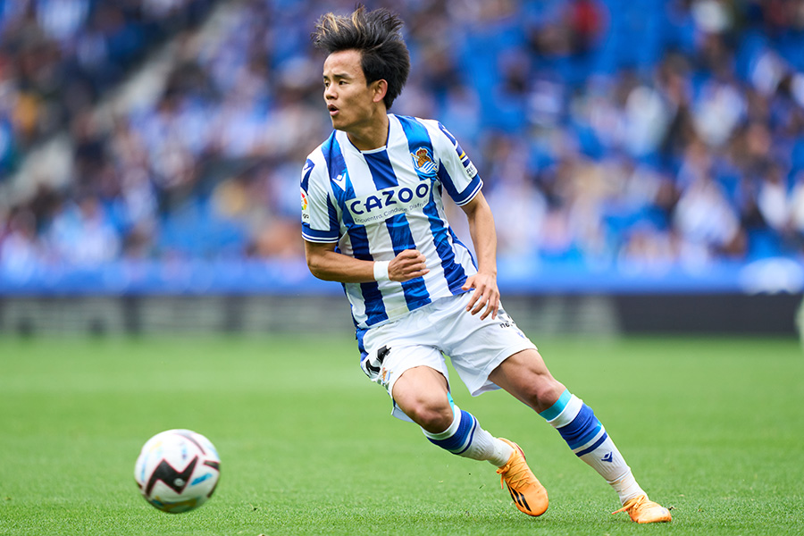 ジローナ戦でMVPに選出される活躍を披露した久保建英【写真:Getty Images】