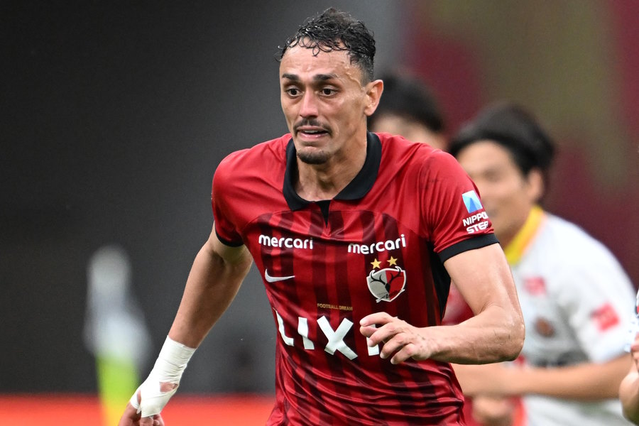 鹿島でプレーするディエゴ・ピトゥカ【写真:徳原隆元】