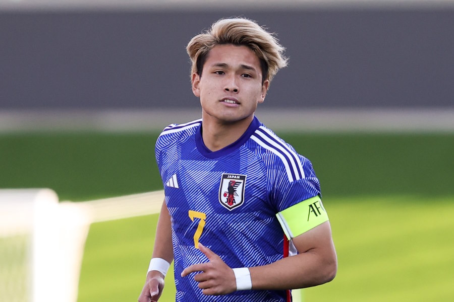 U-20日本代表で活躍する松木玖生【写真：Getty Images】