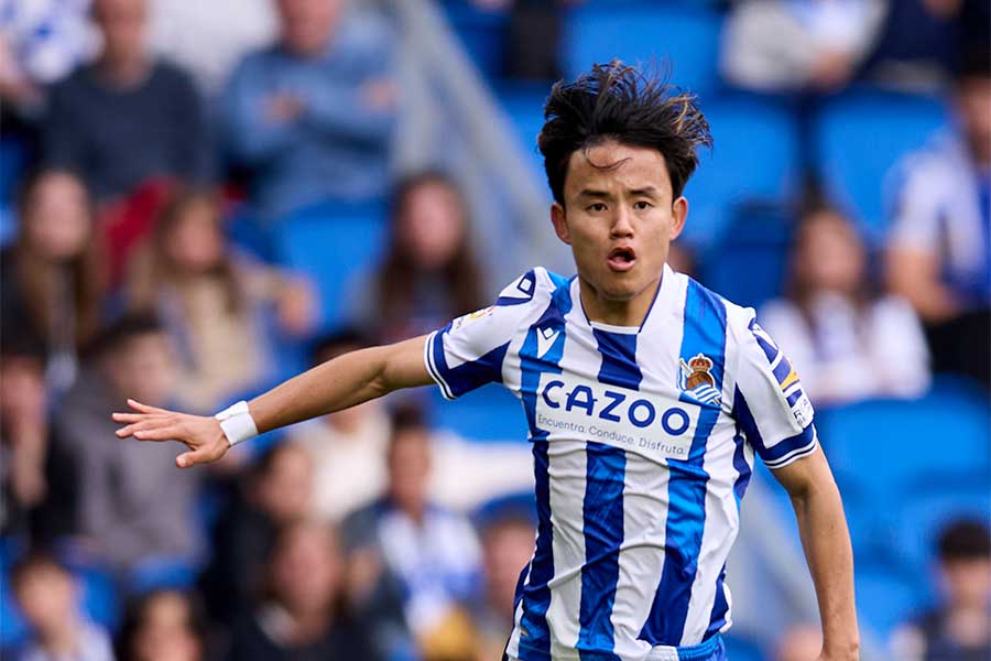 ソシエダの久保建英【写真:Getty Images】