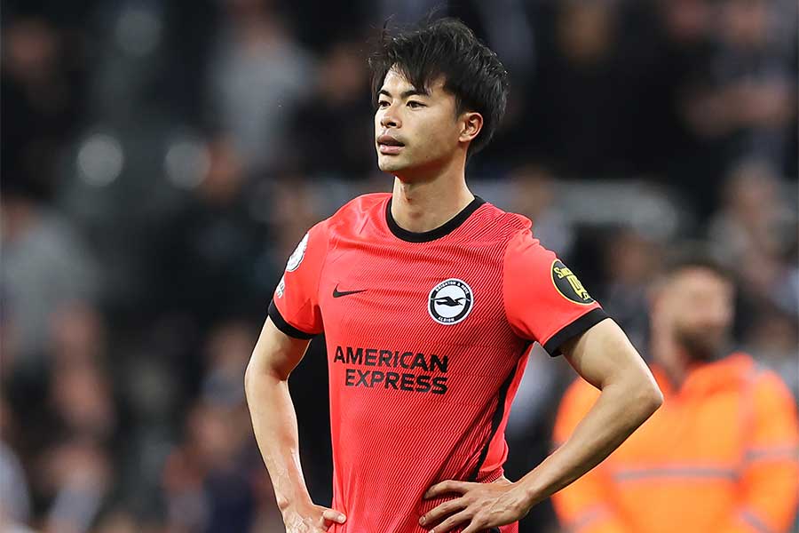 ブライトンの三笘薫【写真：Getty Images】