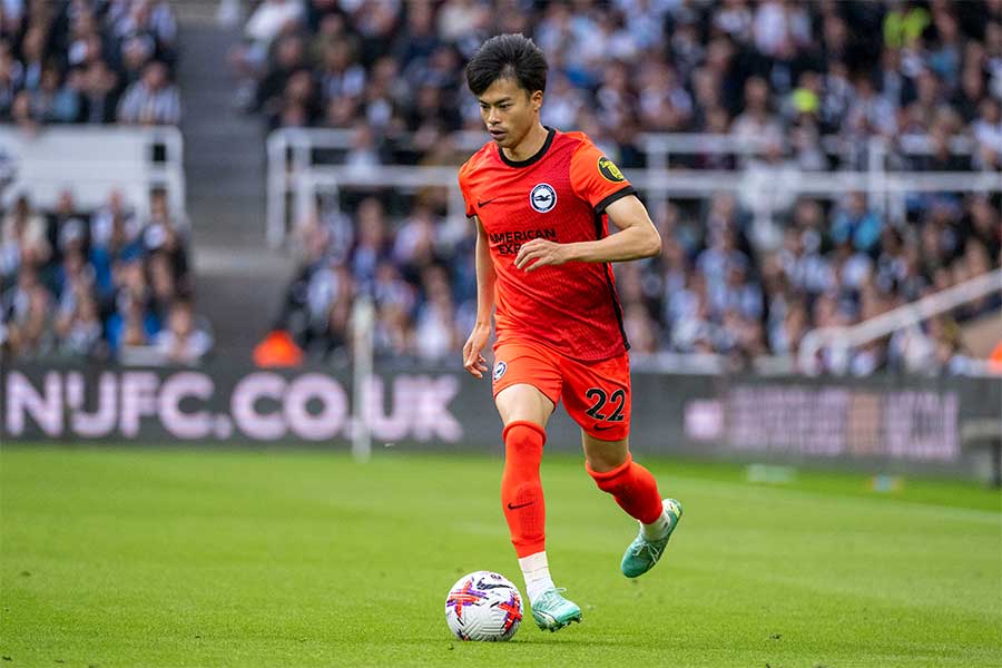 ブライトンの三笘薫【写真：Getty Images】