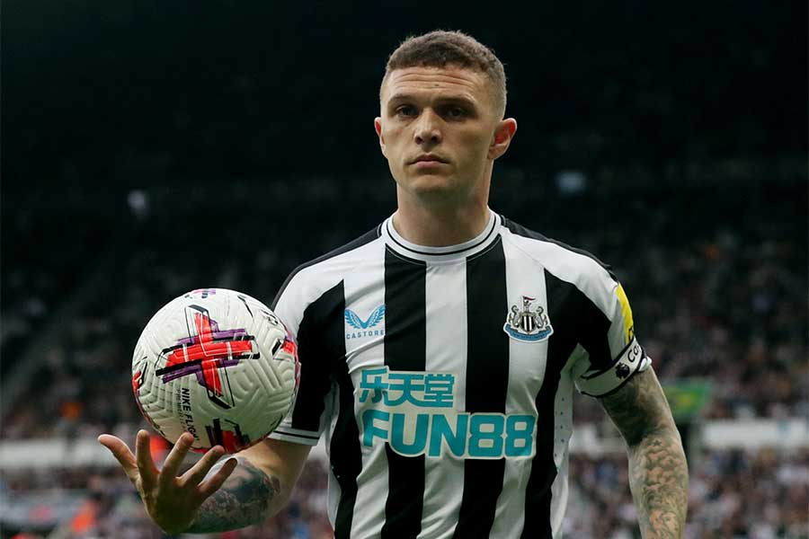 ニューカッスルのキーラン・トリッピアー【写真:ロイター】