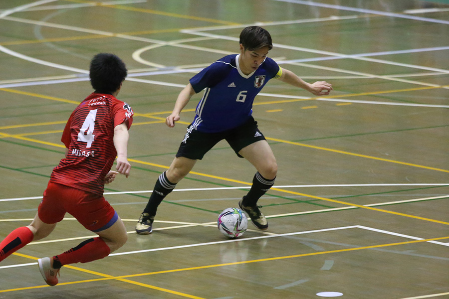 U-20フットサル日本代表でキャプテンを務め、フル代表にも初招集された毛利元亮【写真：河合 拓/Futsal X】