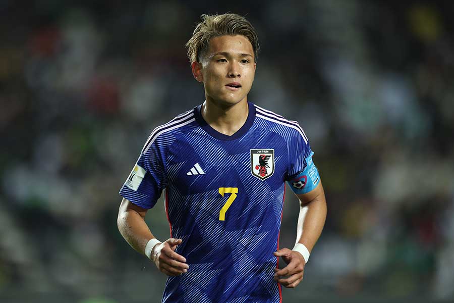 U-20日本代表の松木玖生【写真：Getty Images】