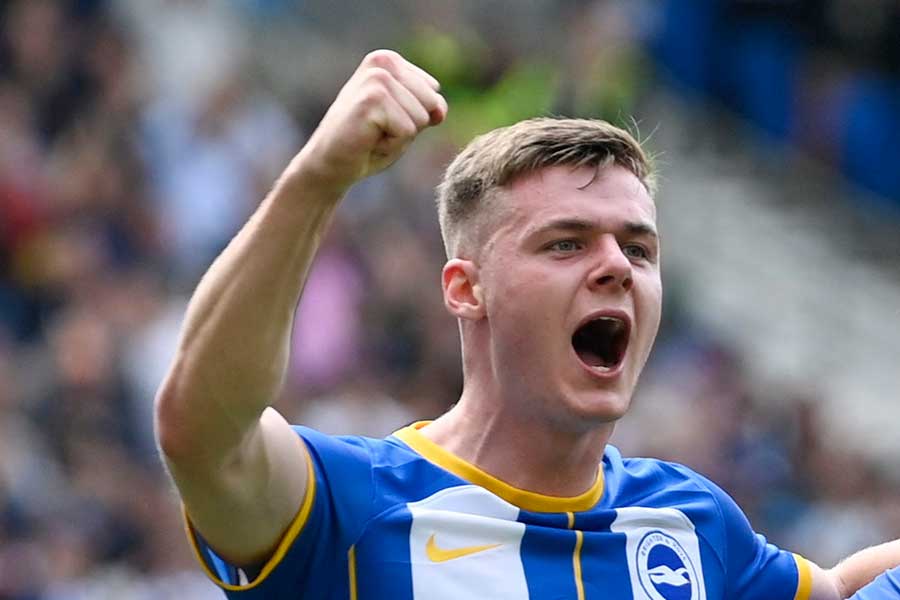 ブライトンのエバン・ファーガソン【写真:ロイター】