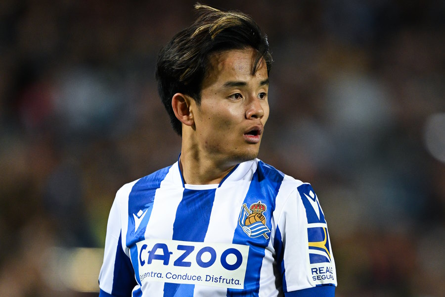 ソシエダでプレーする久保建英【写真:Getty Images】