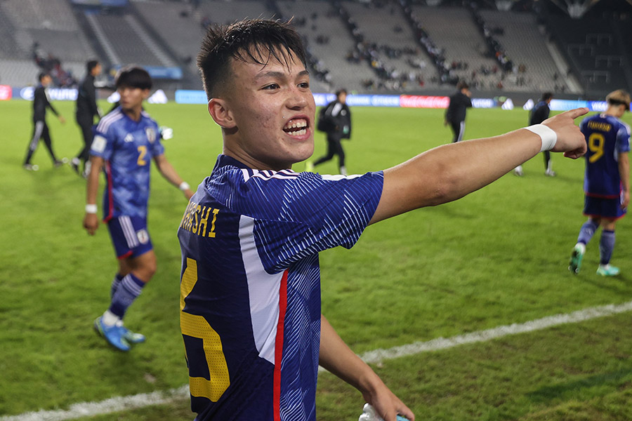 現在はU-20日本代表でプレーする高橋仁胡【写真：Getty Images】