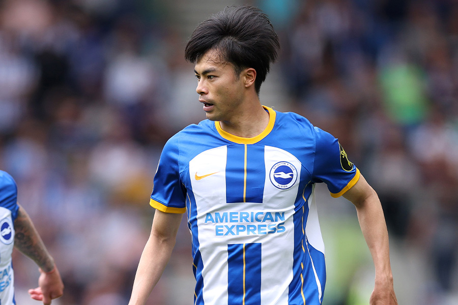 三笘薫がシティ戦で活躍【写真：Getty Images】