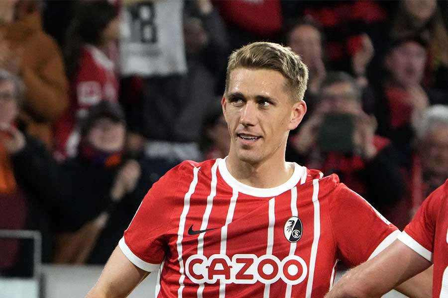 フライブルクのニルス・ペーターゼン【写真：Getty Images】