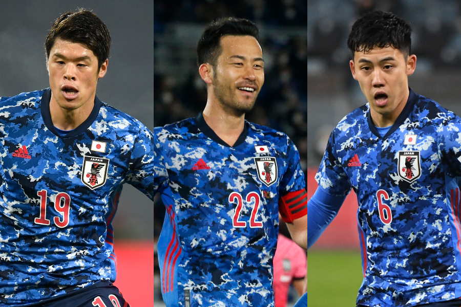 オーバーエイジ枠で選ばれた酒井、吉田、遠藤【写真：AP ＆ ©JFA】