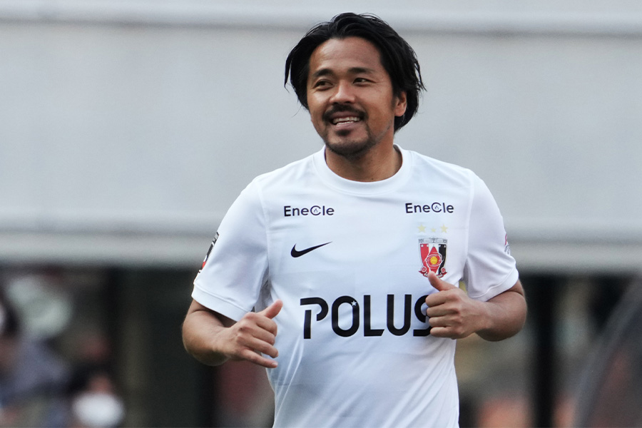 興梠慎三が京都戦で先制ゴール【写真：Getty Images】