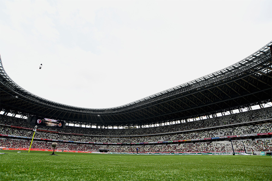 町田と東京Vの一戦が国立競技場で開催【写真：徳原隆元】