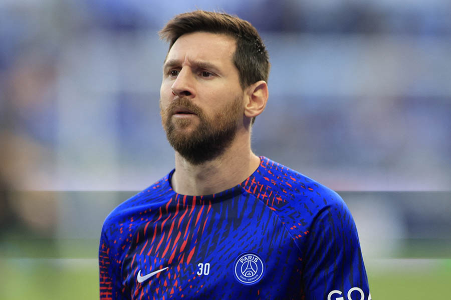 PSGのメッシ【写真：ロイター】