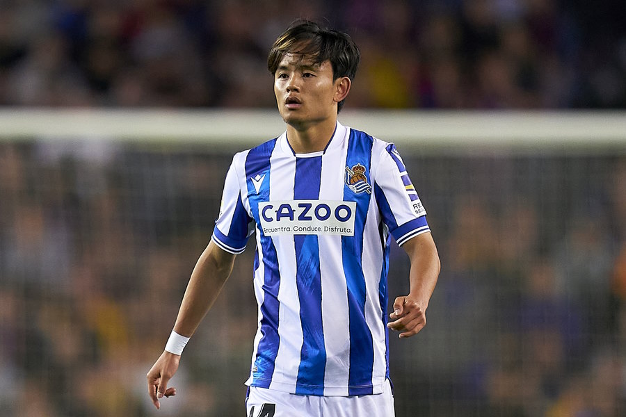 ソシエダで活躍する久保建英【写真:Getty Images】