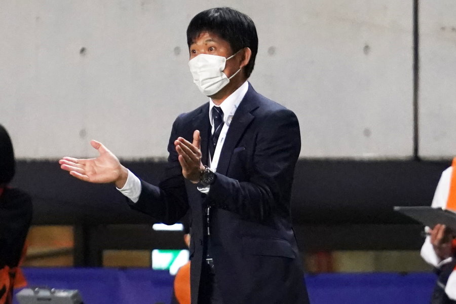 日本代表を率いる森保監督【写真：Getty Images】