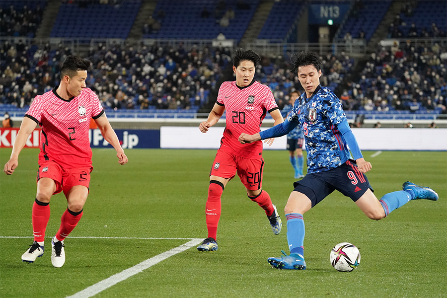 日韓戦では日本代表が圧勝【写真：Getty Images】