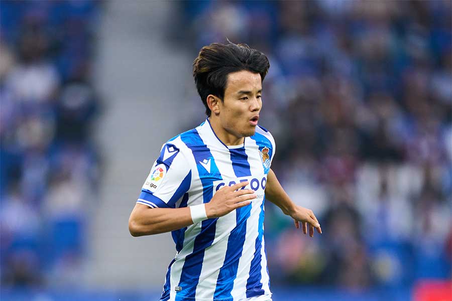 ソシエダの久保建英【写真:Getty Images】