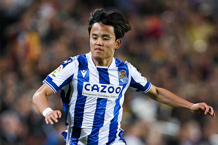 ソシエダの久保建英【写真:Getty Images】