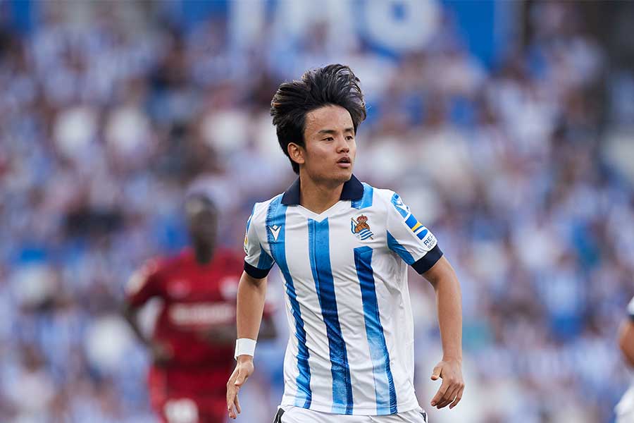 ソシエダの久保建英【写真：Getty Images】