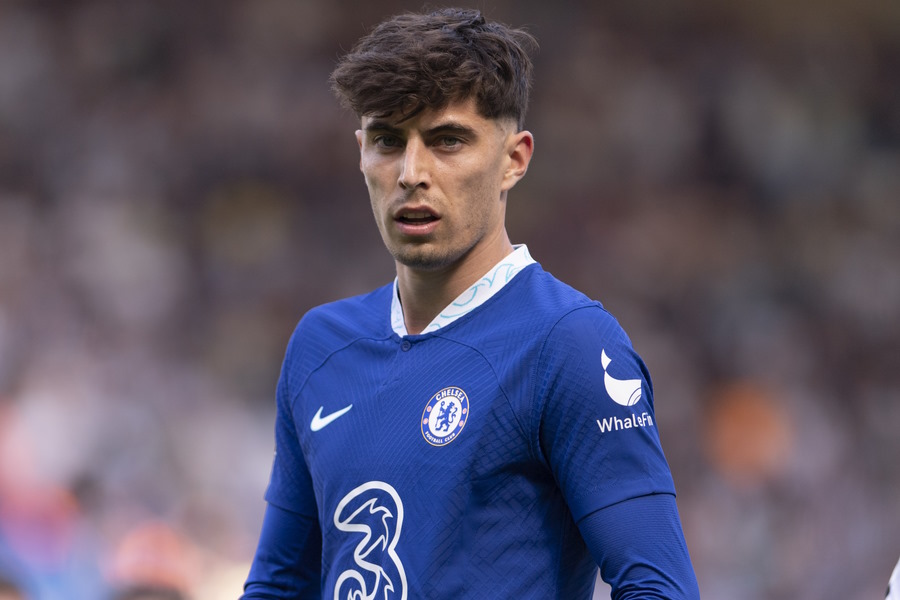 チェルシーでプレーするカイ・ハフェルツ【写真：Getty Images】