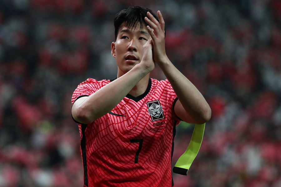 ソン・フンミンら韓国代表戦士の交流に注目【写真：Getty Images】