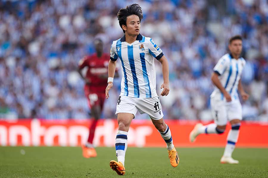 ソシエダの久保建英【写真：Getty Images】