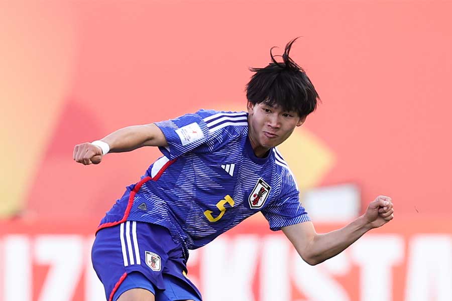 松田隼風がハノーファーへ移籍(写真は代表活動時)【写真:Getty Images】