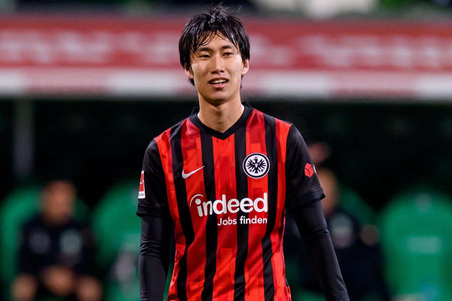 フランクフルトの日本代表MF鎌田大地【写真：Getty Images】