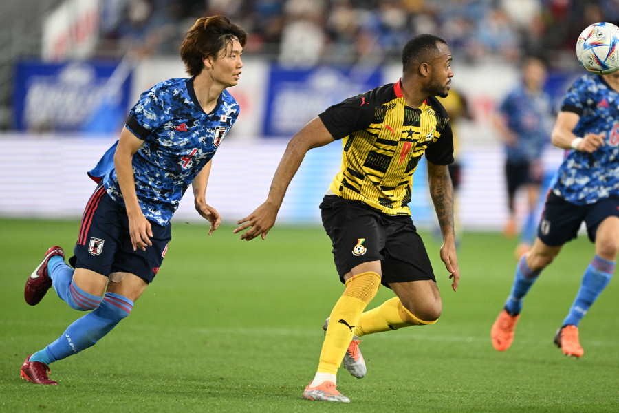 成長を見せる板倉【写真：徳原隆元】