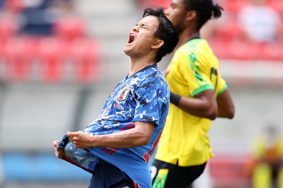 2戦連続ゴールの久保建英【写真：Getty Images】