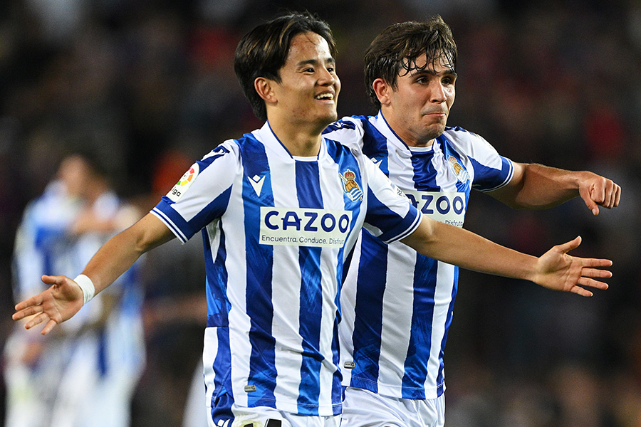 充実のシーズンを過ごした久保建英【写真:Getty Images】