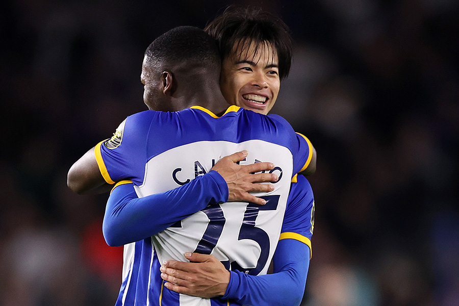 三笘薫のブライトンは昇格組のルートン・タウンと対戦【写真：Getty Images】