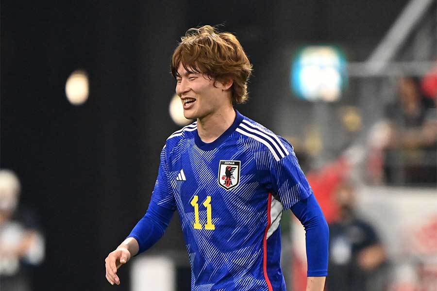 日本代表の古橋亨梧【写真：Getty Images】