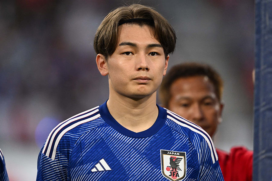 今季ベルギーで得点を量産した上田綺世【写真:徳原隆元】