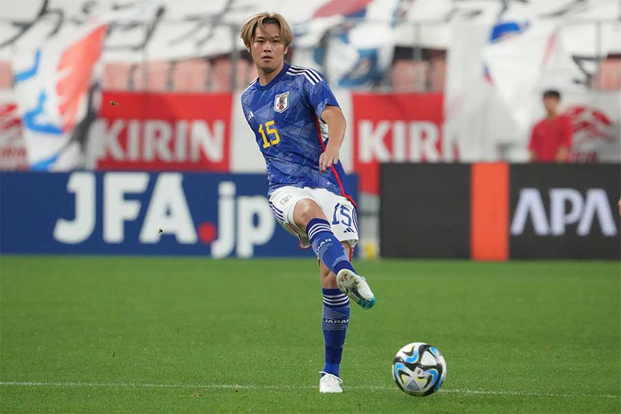 A代表デビューを飾った伊藤敦樹【写真:Getty Images】