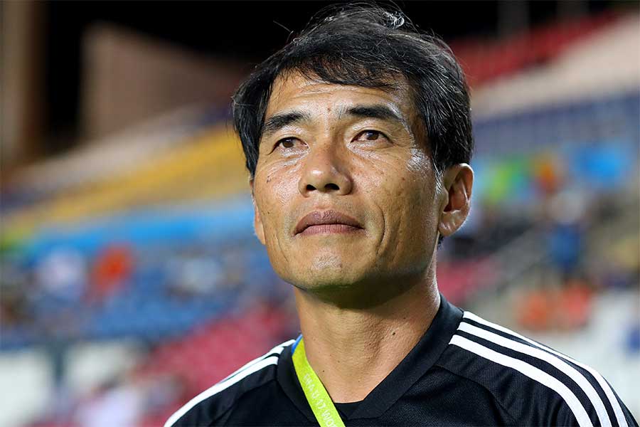 U-17日本代表を率いる森山佳郎監督【写真：Getty Images】