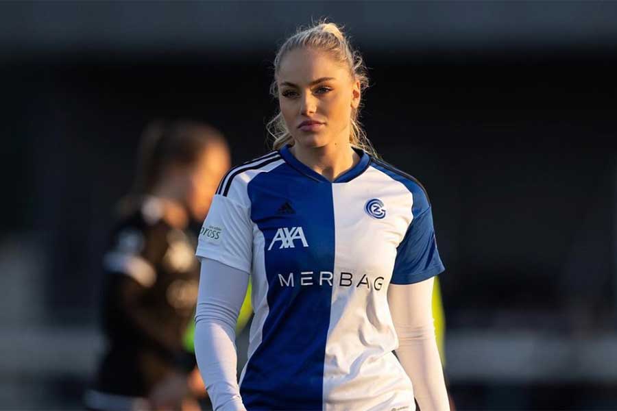 グラスホッパー女子でプレーするアナ・マリア・マルコビッチ【写真:インスタグラム(@anamxrkovic)より】