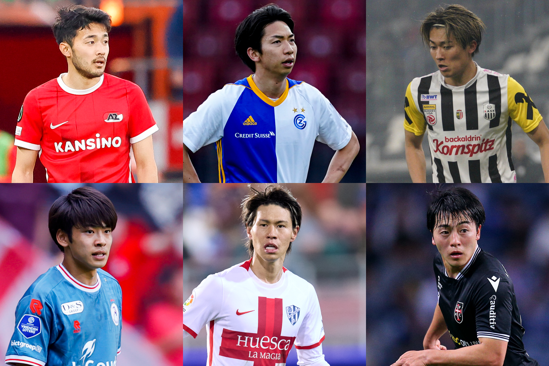 欧州5大リーグでも活躍が期待できる選手たち【写真：Getty Images】