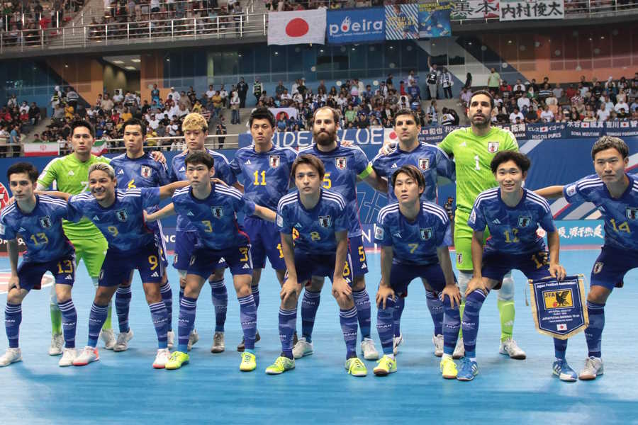 フットサル日本代表がブラジル遠征を発表【写真：Futsal X / 河合 拓】