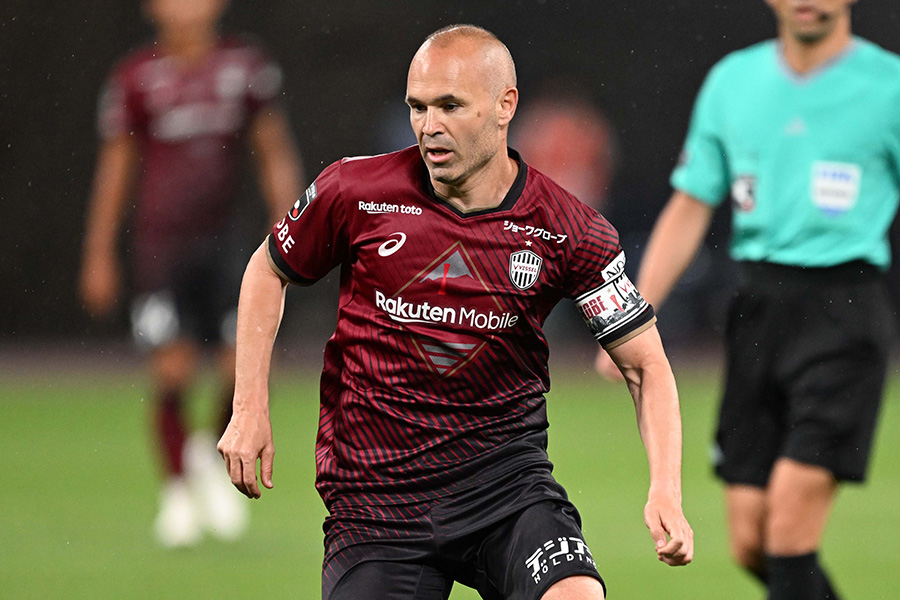 かつてJリーグでプレーしたアンドレス・イニエスタ【写真:徳原隆元】