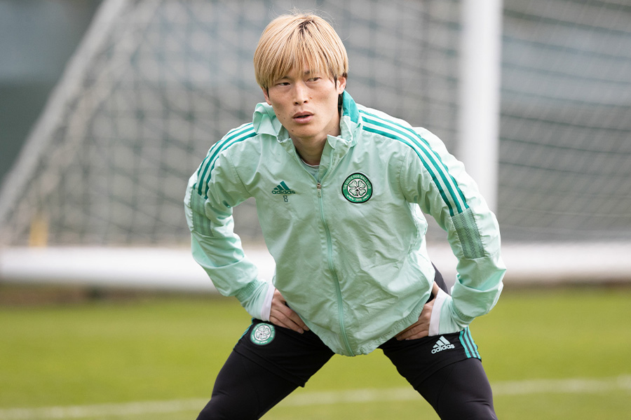 古橋享吾が神戸の練習に参加【写真：Getty Images】