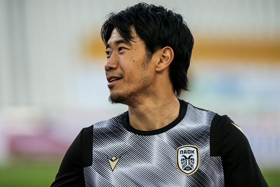 PAOKに所属する香川真司【写真：Getty Images】