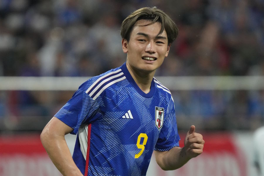 日本代表の上田綺世【写真：Getty Images】