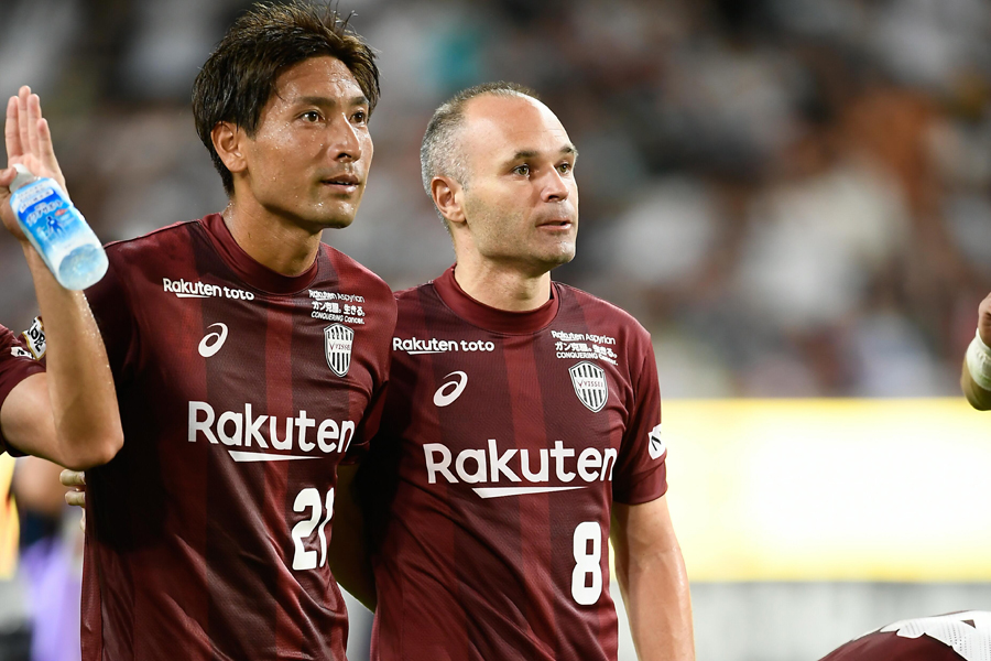 イニエスタの元同僚であるFC岐阜の元日本代表・田中順也【写真：高橋 学】