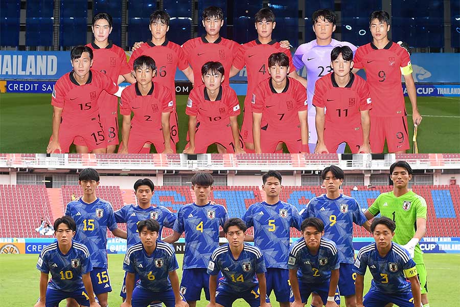 U-17アジア杯決勝の日韓戦に韓国監督が意気込み【写真：Getty Images】