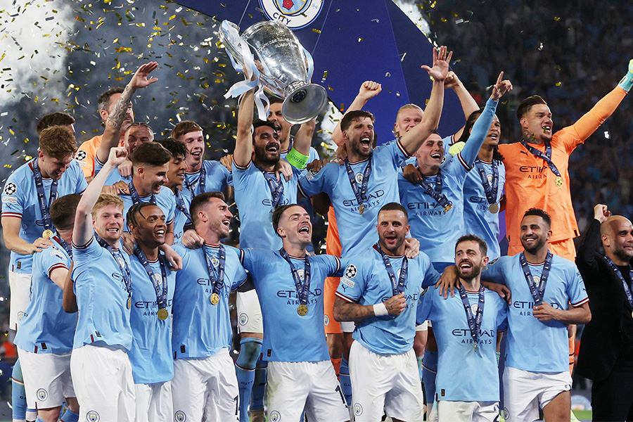 日本ツアーを控えるシティ【写真：ロイター】