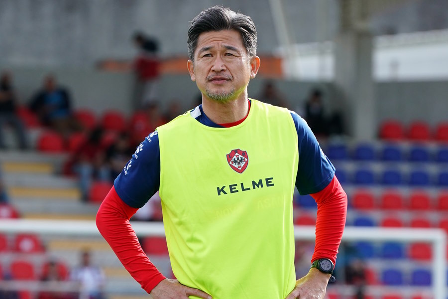 元日本代表の三浦知良【写真：Getty Images】