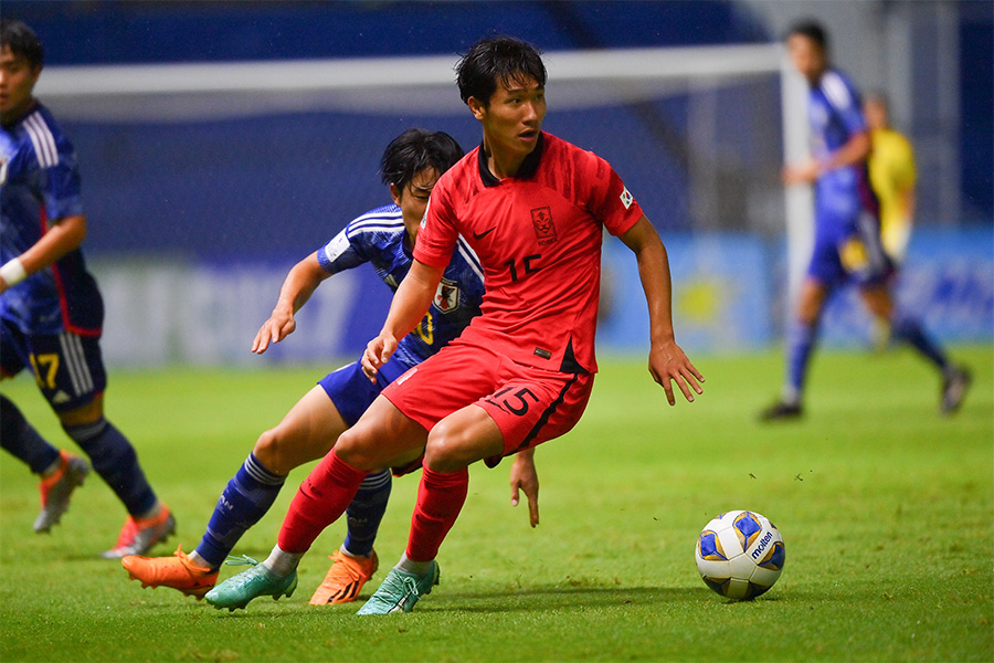 韓国代表は3失点で完敗【写真：2023 Asian Football Confederation (AFC)】
